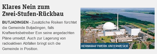 Klares Nein zum Zwei-Stufen-R&uuml;ckbau